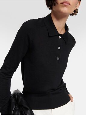 CO Collection Polo Neck Cashmere Sweater
Sz L